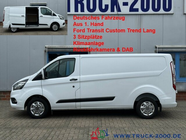 Ford Transit Custom Lang Trend 3Sitzer + Klima + DAB - Malá dodávka: obrázok 1 Ford Transit Custom Lang Trend 3Sitzer + Klima + DAB - Malá dodávka: obrázok 1