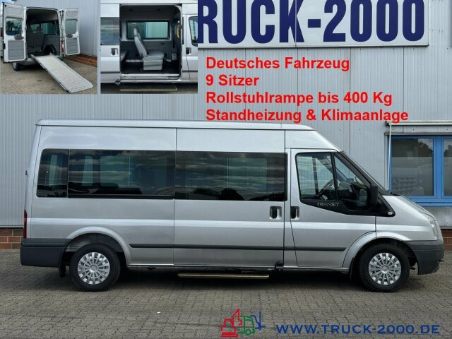 Ford Transit FT 300L Trend 9 Sitze & Rollstuhlrampe - Mikrobus: obrázok 1 Ford Transit FT 300L Trend 9 Sitze & Rollstuhlrampe - Mikrobus: obrázok 1
