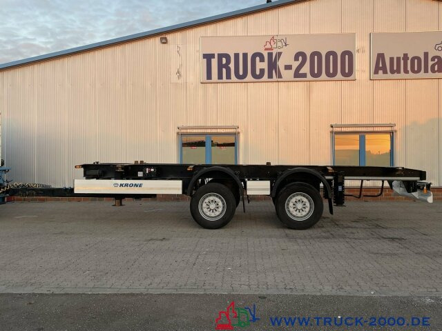 Krone ZZ18 XF0 eLE10 Box Carrier - Luft - BPW Achsen - Príves preprava kontajnerov/ Výmenná nadstavba: obrázok 1 Krone ZZ18 XF0 eLE10 Box Carrier - Luft - BPW Achsen - Príves preprava kontajnerov/ Výmenná nadstavba: obrázok 1