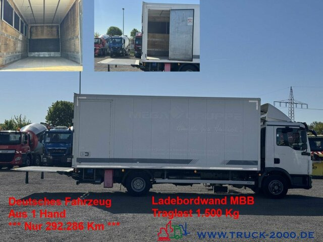 MAN TGL 12.220 GL MBB LBW 1.500 Kg Seitentür rechts - Skříňový nákladní auto: obrázok 1 MAN TGL 12.220 GL MBB LBW 1.500 Kg Seitentür rechts - Skříňový nákladní auto: obrázok 1