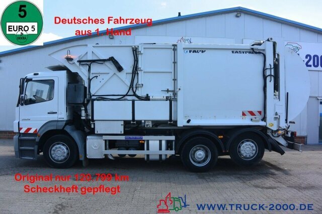 Mercedes-Benz Axor 2529 Faun Easypress Frontlader 25 m³ 1.Hd - Auto na odvoz odpadu: obrázok 1 Mercedes-Benz Axor 2529 Faun Easypress Frontlader 25 m³ 1.Hd - Auto na odvoz odpadu: obrázok 1