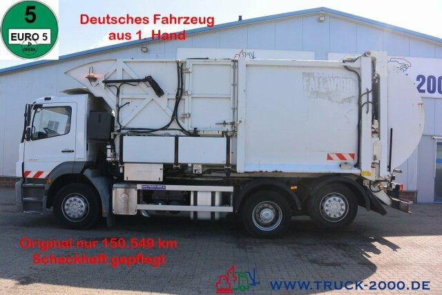 Mercedes-Benz Axor 2529 Faun Überkopf Frontlader 25 m³ 1.Hand - Auto na odvoz odpadu: obrázok 1 Mercedes-Benz Axor 2529 Faun Überkopf Frontlader 25 m³ 1.Hand - Auto na odvoz odpadu: obrázok 1