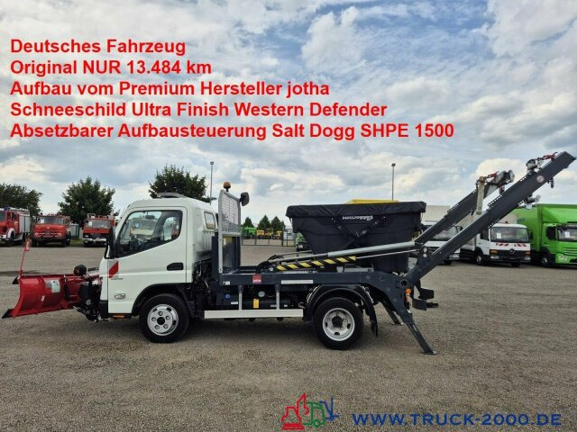 Mercedes-Benz Canter Fuso 6S15 Winter Schneeschild Salzstreuer - Ramenový nosič kontajnerov: obrázok 1 Mercedes-Benz Canter Fuso 6S15 Winter Schneeschild Salzstreuer - Ramenový nosič kontajnerov: obrázok 1