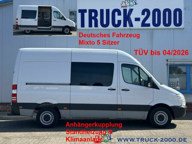 Mercedes-Benz Sprinter 213 Mixto 5 Sitzer Klima Standhzg. AHK - Malá dodávka: obrázok 1 Mercedes-Benz Sprinter 213 Mixto 5 Sitzer Klima Standhzg. AHK - Malá dodávka: obrázok 1