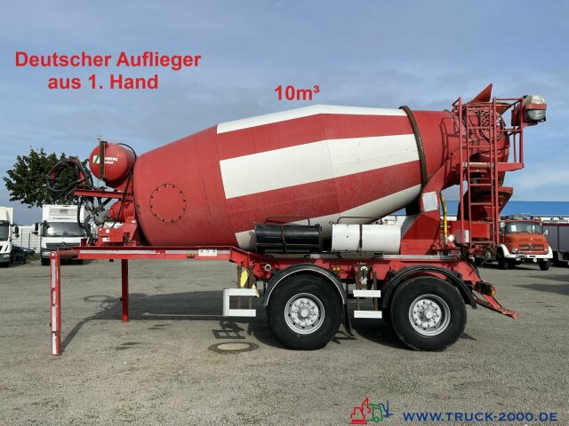 Stetter AM 10m³ FHAC Betonmischer/Concrete Mixer - Náves s domiešavačom: obrázok 1 Stetter AM 10m³ FHAC Betonmischer/Concrete Mixer - Náves s domiešavačom: obrázok 1
