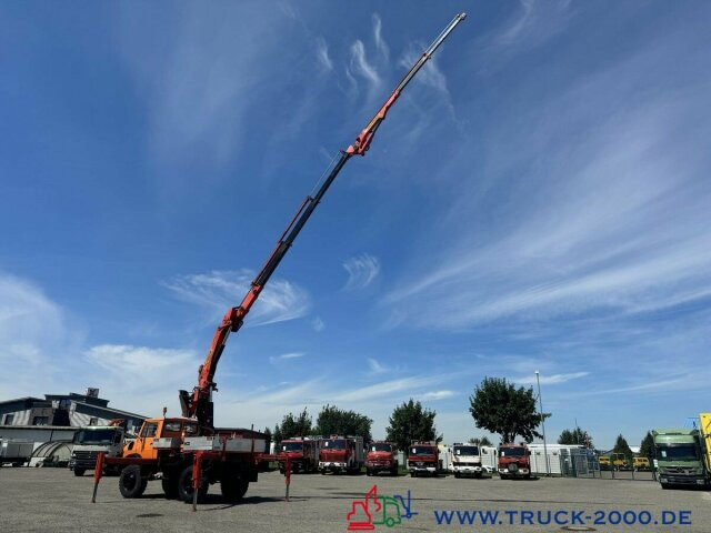 Unimog U1700 Kran PK16000 + Jib Höhe 22,50m + Winde - Auto s hydraulickou rukou: obrázok 3 Unimog U1700 Kran PK16000 + Jib Höhe 22,50m + Winde - Auto s hydraulickou rukou: obrázok 3