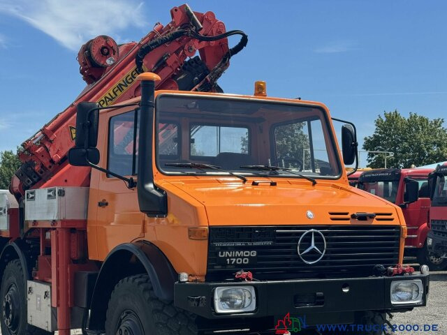 Unimog U1700 Kran PK16000 + Jib Höhe 22,50m + Winde - Auto s hydraulickou rukou: obrázok 5 Unimog U1700 Kran PK16000 + Jib Höhe 22,50m + Winde - Auto s hydraulickou rukou: obrázok 5
