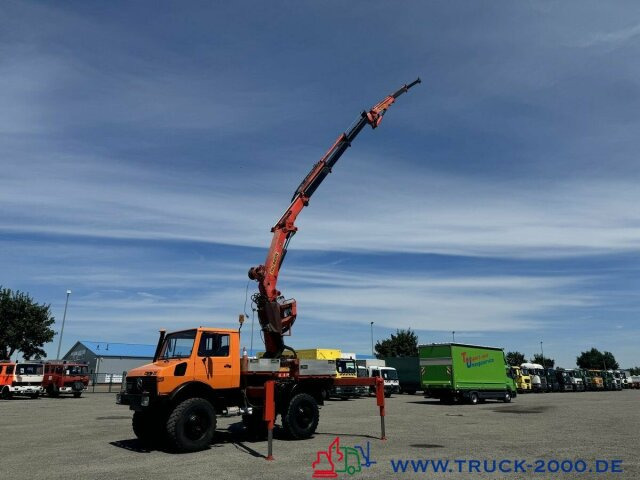 Unimog U1700 Kran PK16000 + Jib Höhe 22,50m + Winde - Auto s hydraulickou rukou: obrázok 4 Unimog U1700 Kran PK16000 + Jib Höhe 22,50m + Winde - Auto s hydraulickou rukou: obrázok 4