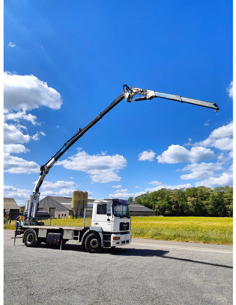 MAN 18.410 F2000 Cormach 22000 E4F + jib - Valníkový/ Plošinový nákladný automobil, Auto s hydraulickou rukou: obrázok 4 MAN 18.410 F2000 Cormach 22000 E4F + jib - Valníkový/ Plošinový nákladný automobil, Auto s hydraulickou rukou: obrázok 4