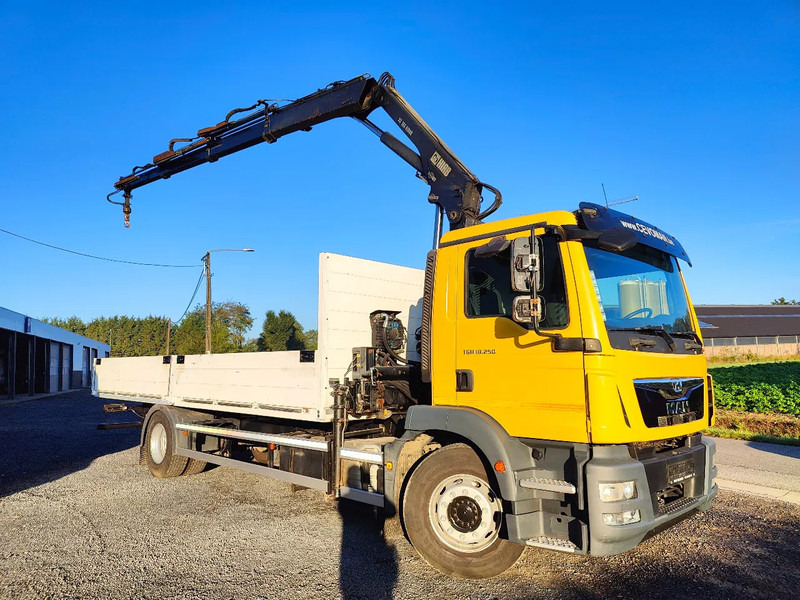 MAN TGM 18.250 Open box + HIAB 166-3 - Valníkový/ Plošinový nákladný automobil, Auto s hydraulickou rukou: obrázok 2 MAN TGM 18.250 Open box + HIAB 166-3 - Valníkový/ Plošinový nákladný automobil, Auto s hydraulickou rukou: obrázok 2