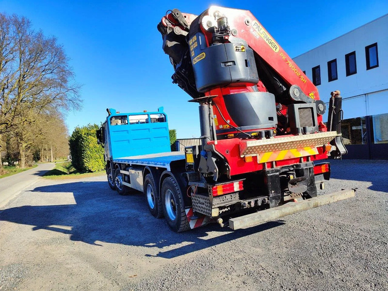 Mercedes-Benz Actros 4151 V8 8x4 Palfinger PK78002 + Flyjib PJ170 - Valníkový/ Plošinový nákladný automobil, Auto s hydraulickou rukou: obrázok 4 Mercedes-Benz Actros 4151 V8 8x4 Palfinger PK78002 + Flyjib PJ170 - Valníkový/ Plošinový nákladný automobil, Auto s hydraulickou rukou: obrázok 4