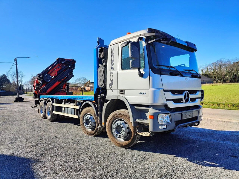 Mercedes-Benz Actros 4151 V8 8x4 Palfinger PK78002 + Flyjib PJ170 - Valníkový/ Plošinový nákladný automobil, Auto s hydraulickou rukou: obrázok 2 Mercedes-Benz Actros 4151 V8 8x4 Palfinger PK78002 + Flyjib PJ170 - Valníkový/ Plošinový nákladný automobil, Auto s hydraulickou rukou: obrázok 2