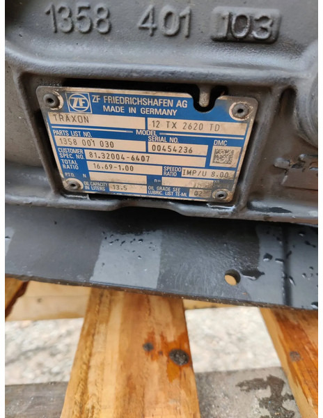 ZF Traxon 12TX2620TD - Prevodovka: obrázok 3 ZF Traxon 12TX2620TD - Prevodovka: obrázok 3