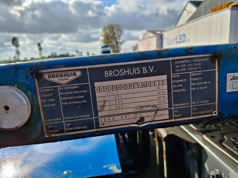 Broshuis 3UCC 39 EU - Náves preprava kontajnerov/ Výmenná nadstavba: obrázok 3 Broshuis 3UCC 39 EU - Náves preprava kontajnerov/ Výmenná nadstavba: obrázok 3