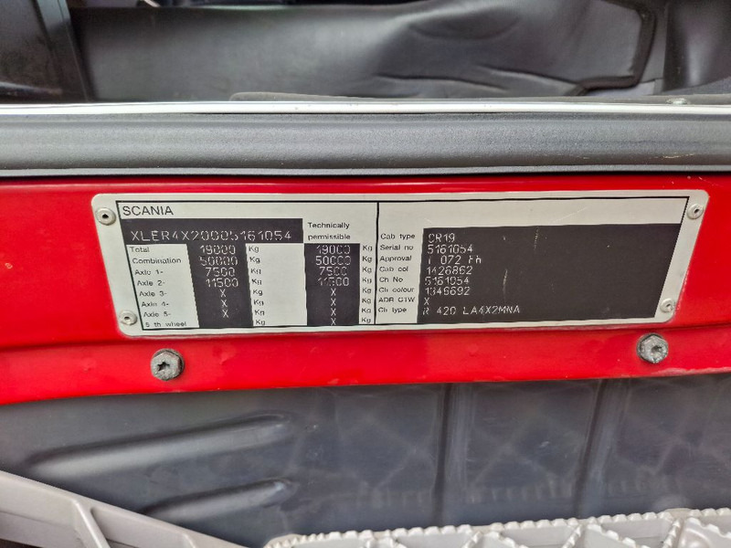 Scania R 420 LA4X2MNA - Ťahač: obrázok 5 Scania R 420 LA4X2MNA - Ťahač: obrázok 5
