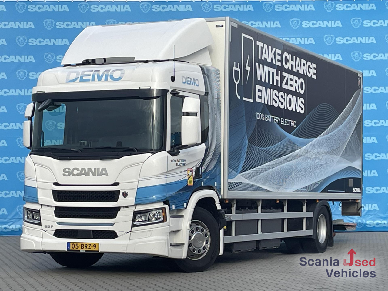 SCANIA 25P BEV B4x2NA ELECTRIC TAIL LIFT 2.5T 760X250X264 - Skříňový nákladní auto, Elektrické nákladné auto: obrázok 1 SCANIA 25P BEV B4x2NA ELECTRIC TAIL LIFT 2.5T 760X250X264 - Skříňový nákladní auto, Elektrické nákladné auto: obrázok 1