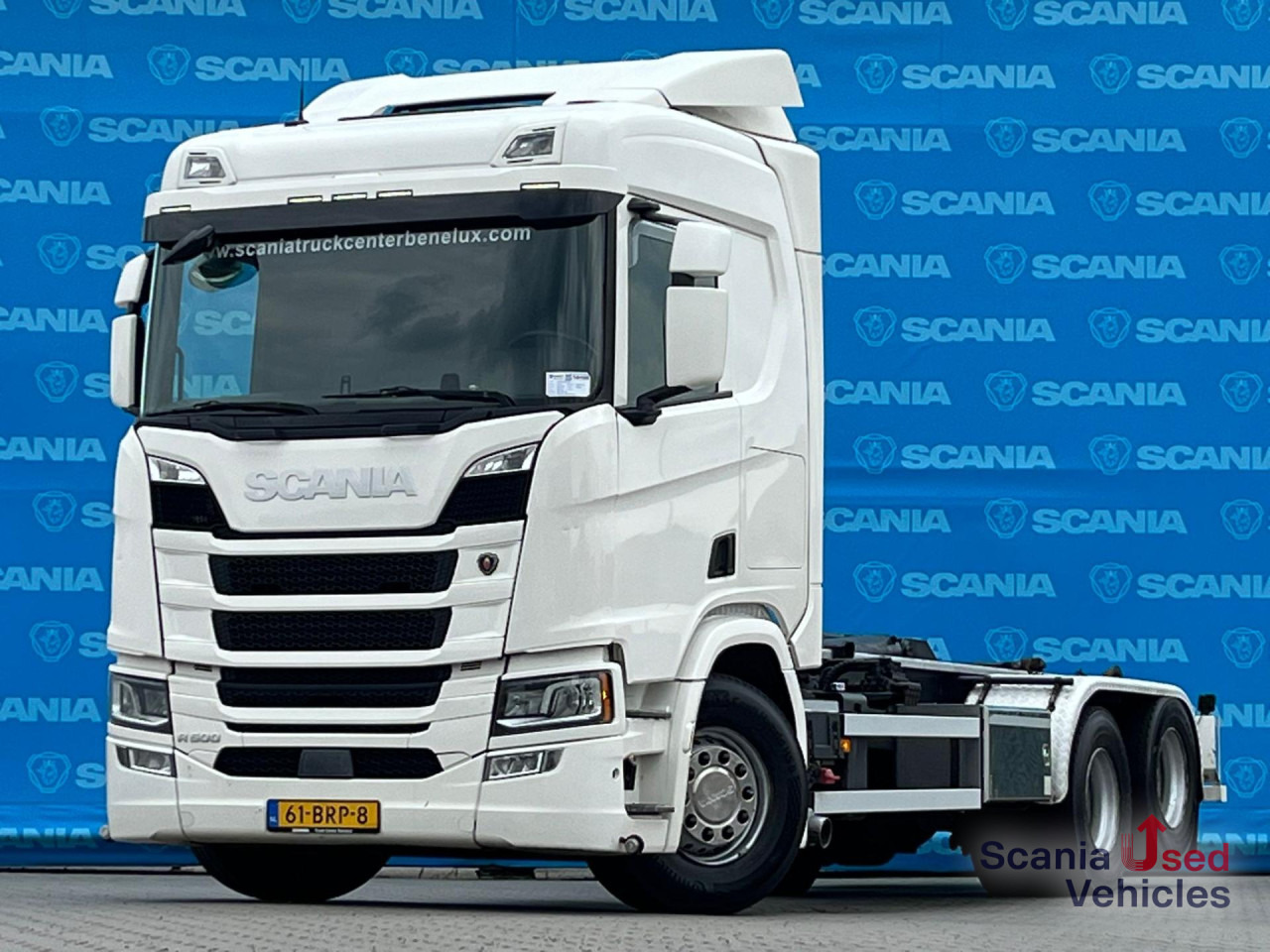 SCANIA R 500 B6x2NB HOOKLIFT RETARDER FULL-AIR 9T DIIF-L - Podvozek s kabinou: obrázok 1 SCANIA R 500 B6x2NB HOOKLIFT RETARDER FULL-AIR 9T DIIF-L - Podvozek s kabinou: obrázok 1