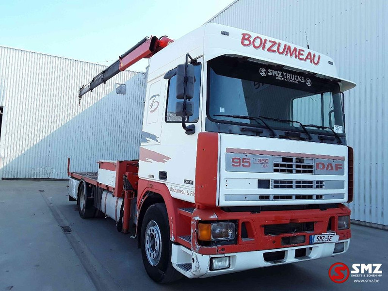 DAF 95 360 palfinger pk 080-3 - Valníkový/ Plošinový nákladný automobil, Auto s hydraulickou rukou: obrázok 1 DAF 95 360 palfinger pk 080-3 - Valníkový/ Plošinový nákladný automobil, Auto s hydraulickou rukou: obrázok 1
