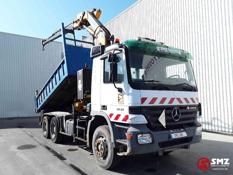Mercedes-Benz Actros 2632 Effer 170 3s+remote - Sklápač, Auto s hydraulickou rukou: obrázok 1 Mercedes-Benz Actros 2632 Effer 170 3s+remote - Sklápač, Auto s hydraulickou rukou: obrázok 1
