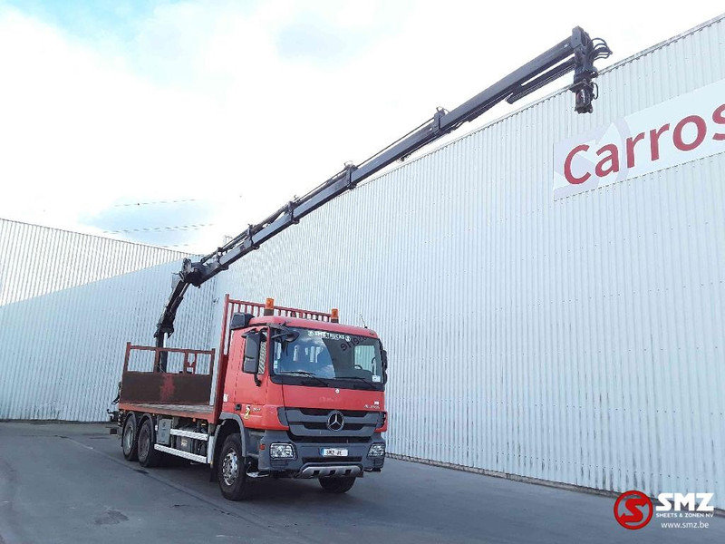 Mercedes-Benz Actros 2641 - Valníkový/ Plošinový nákladný automobil, Auto s hydraulickou rukou: obrázok 1 Mercedes-Benz Actros 2641 - Valníkový/ Plošinový nákladný automobil, Auto s hydraulickou rukou: obrázok 1