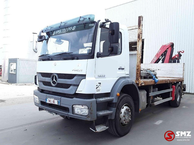 Mercedes-Benz Axor 1833 Fassi f 110a 284000km airco TOP condition - Valníkový/ Plošinový nákladný automobil, Auto s hydraulickou rukou: obrázok 3 Mercedes-Benz Axor 1833 Fassi f 110a 284000km airco TOP condition - Valníkový/ Plošinový nákladný automobil, Auto s hydraulickou rukou: obrázok 3