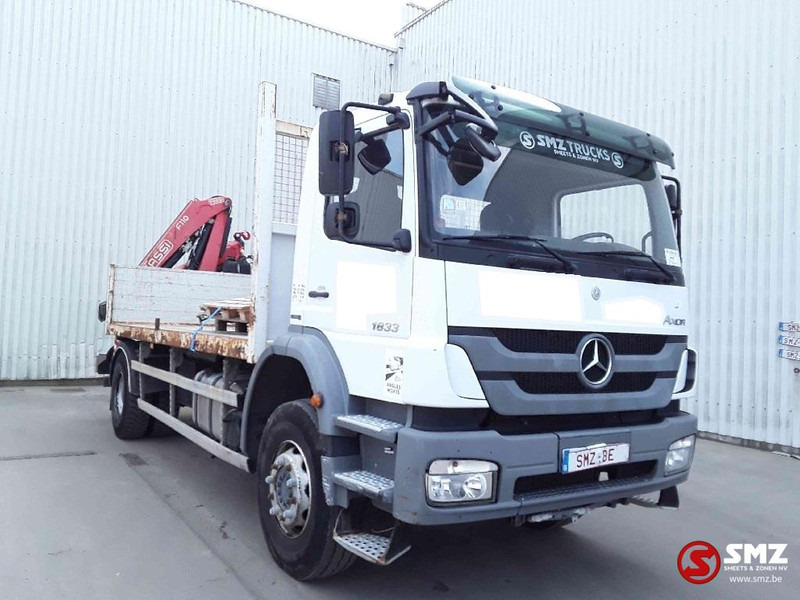 Mercedes-Benz Axor 1833 Fassi f 110a 284000km airco TOP condition - Valníkový/ Plošinový nákladný automobil, Auto s hydraulickou rukou: obrázok 1 Mercedes-Benz Axor 1833 Fassi f 110a 284000km airco TOP condition - Valníkový/ Plošinový nákladný automobil, Auto s hydraulickou rukou: obrázok 1