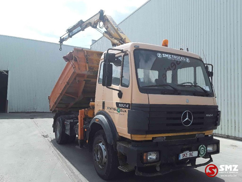Mercedes-Benz SK 1824 - Sklápač, Auto s hydraulickou rukou: obrázok 1 Mercedes-Benz SK 1824 - Sklápač, Auto s hydraulickou rukou: obrázok 1