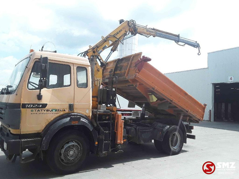 Mercedes-Benz SK 1824 - Sklápač, Auto s hydraulickou rukou: obrázok 5 Mercedes-Benz SK 1824 - Sklápač, Auto s hydraulickou rukou: obrázok 5