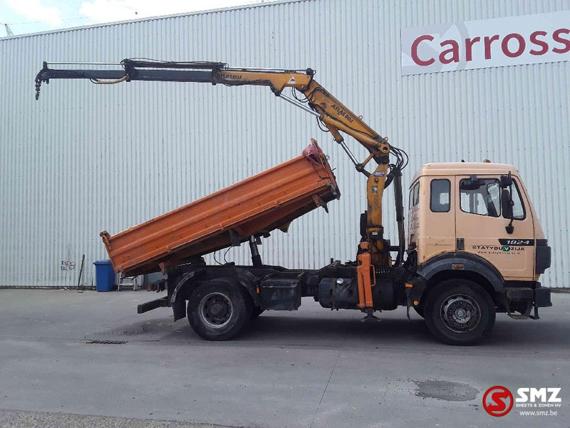 Mercedes-Benz SK 1824 - Sklápač, Auto s hydraulickou rukou: obrázok 4 Mercedes-Benz SK 1824 - Sklápač, Auto s hydraulickou rukou: obrázok 4