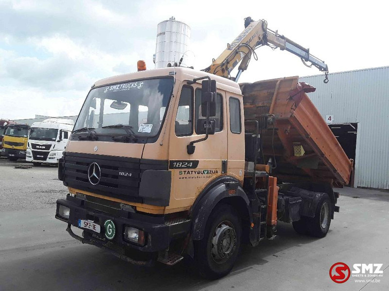 Mercedes-Benz SK 1824 - Sklápač, Auto s hydraulickou rukou: obrázok 3 Mercedes-Benz SK 1824 - Sklápač, Auto s hydraulickou rukou: obrázok 3