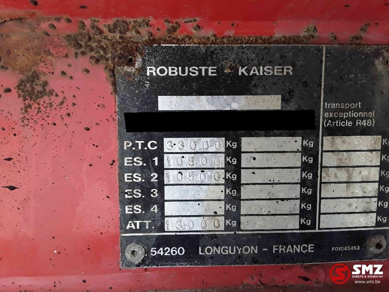 Plošinový/ Valníkový náves Robuste Kaiser Oplegger: obrázok 11 Plošinový/ Valníkový náves Robuste Kaiser Oplegger: obrázok 11