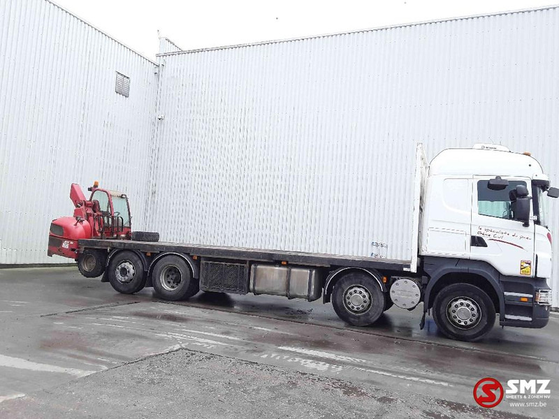 Scania R 420 8x2 +manitou TMT 25.20 - Valníkový/ Plošinový nákladný automobil: obrázok 4 Scania R 420 8x2 +manitou TMT 25.20 - Valníkový/ Plošinový nákladný automobil: obrázok 4