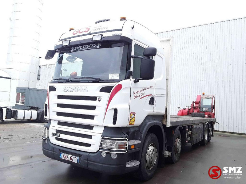 Scania R 420 8x2 +manitou TMT 25.20 - Valníkový/ Plošinový nákladný automobil: obrázok 3 Scania R 420 8x2 +manitou TMT 25.20 - Valníkový/ Plošinový nákladný automobil: obrázok 3