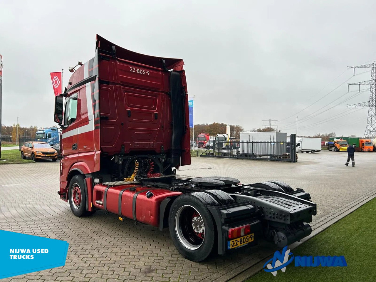 Mercedes-Benz ACTROS 450 4X2 Koelkast + Standkachel - Ťahač: obrázok 4 Mercedes-Benz ACTROS 450 4X2 Koelkast + Standkachel - Ťahač: obrázok 4