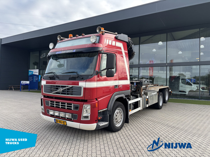 Volvo FM 440 6x2 Kabelsysteem + Kraan - Nákladne vozidlo - káblový systém, Auto s hydraulickou rukou: obrázok 1 Volvo FM 440 6x2 Kabelsysteem + Kraan - Nákladne vozidlo - káblový systém, Auto s hydraulickou rukou: obrázok 1