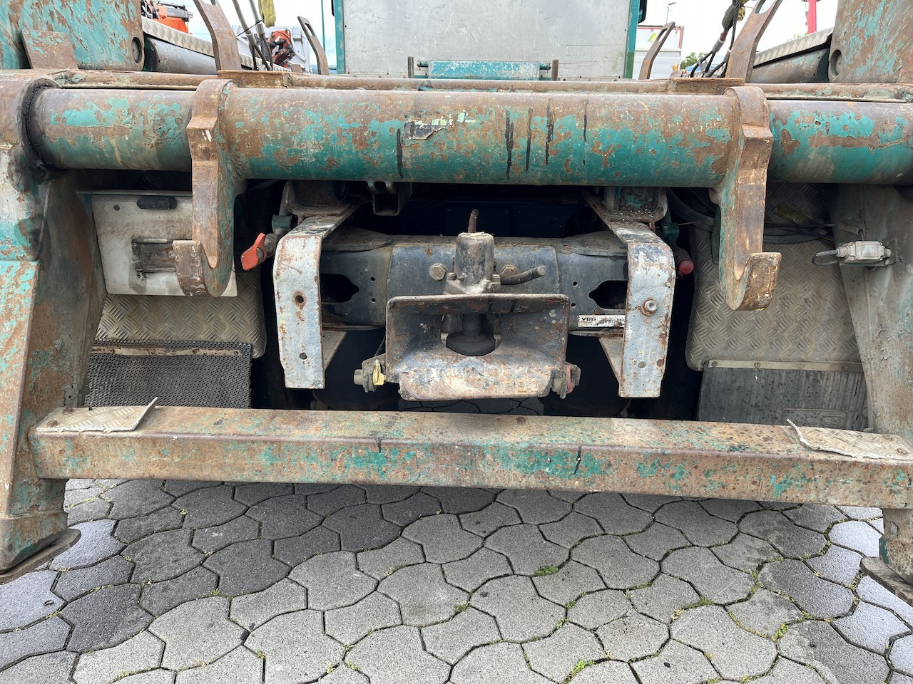 Scania P114 340 4x2 Trösch Absetzkipper Retarder AHK - Ramenový nosič kontajnerov: obrázok 5 Scania P114 340 4x2 Trösch Absetzkipper Retarder AHK - Ramenový nosič kontajnerov: obrázok 5