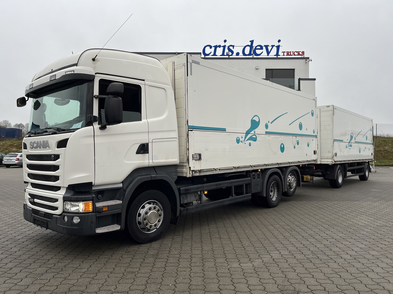 Scania R 450 6x2 Geränkezug + Orten Anhänger - Přepravník nápojů: obrázok 1 Scania R 450 6x2 Geränkezug + Orten Anhänger - Přepravník nápojů: obrázok 1