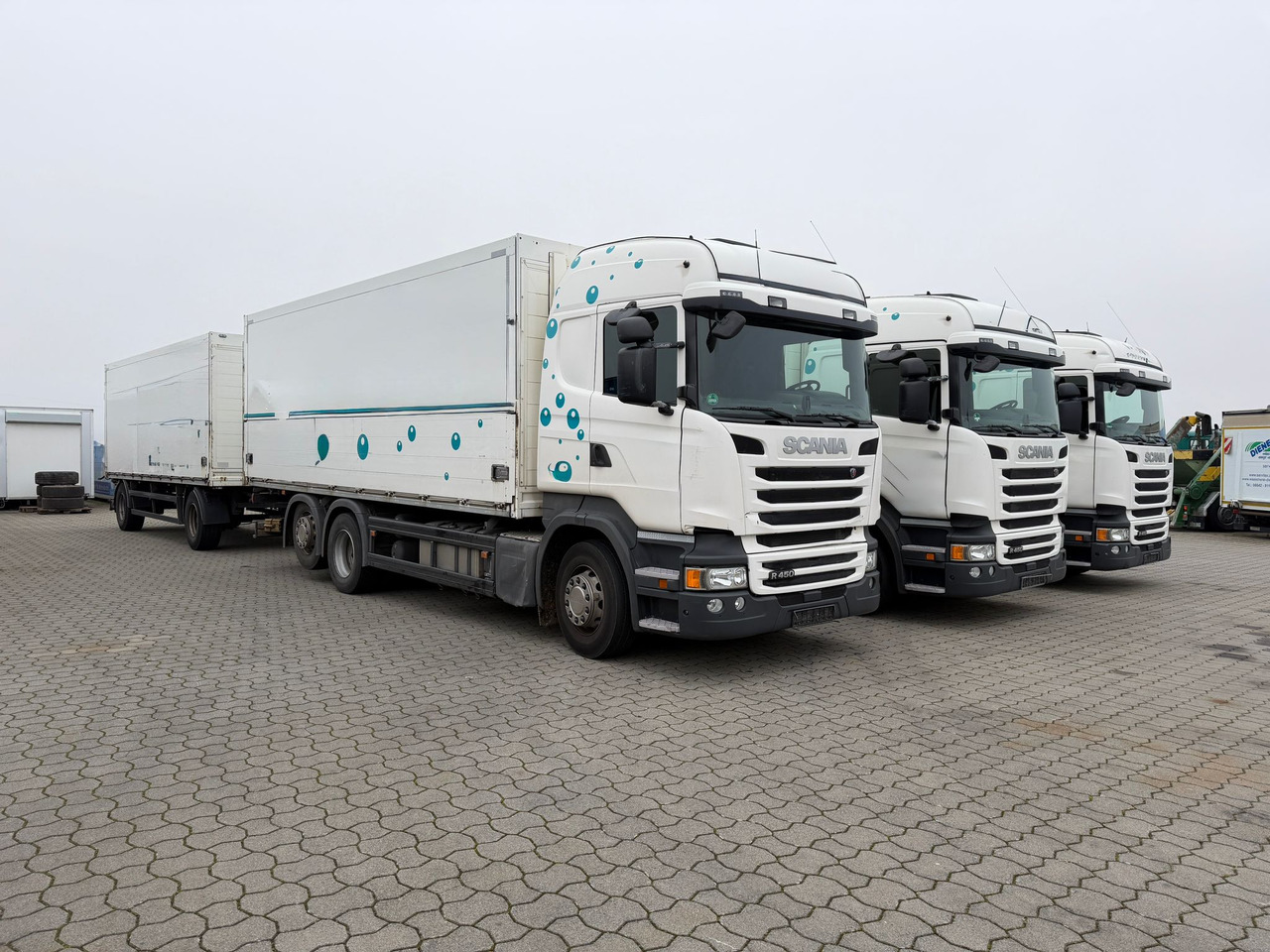 Scania R 450 6x2 Geränkezug + Orten Anhänger - Skříňový nákladní auto: obrázok 3 Scania R 450 6x2 Geränkezug + Orten Anhänger - Skříňový nákladní auto: obrázok 3