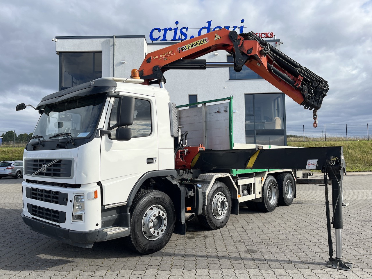 Volvo FM 440 8x4 Palfinger PK 44002 Wechselsystem - Auto s hydraulickou rukou, Valníkový/ Plošinový nákladný automobil: obrázok 1 Volvo FM 440 8x4 Palfinger PK 44002 Wechselsystem - Auto s hydraulickou rukou, Valníkový/ Plošinový nákladný automobil: obrázok 1
