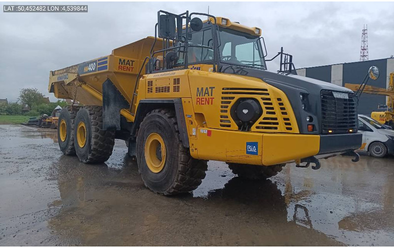 Komatsu HM400-5E0 - Ťahačový kĺbový damper: obrázok 1 Komatsu HM400-5E0 - Ťahačový kĺbový damper: obrázok 1