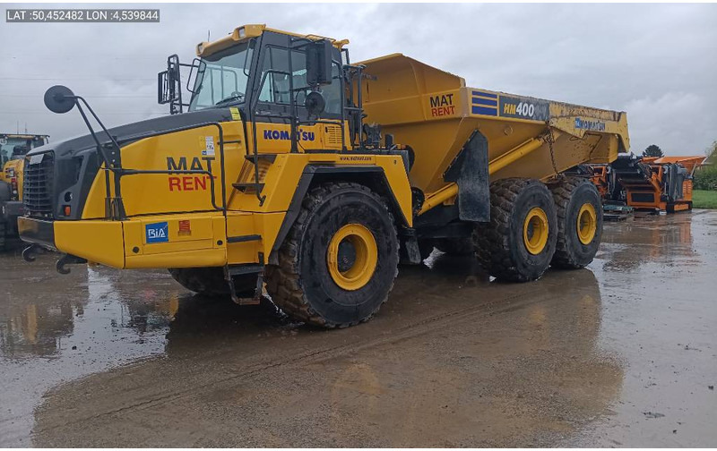 Komatsu HM400-5E0 - Ťahačový kĺbový damper: obrázok 5 Komatsu HM400-5E0 - Ťahačový kĺbový damper: obrázok 5