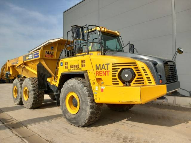 Komatsu HM400-5E0 - Ťahačový kĺbový damper: obrázok 1 Komatsu HM400-5E0 - Ťahačový kĺbový damper: obrázok 1
