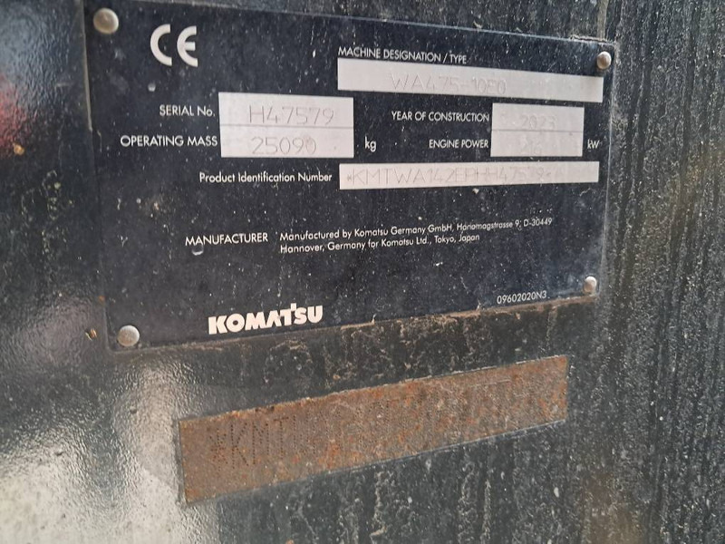 Komatsu WA475-10E0 - Kolesový nakladač: obrázok 2 Komatsu WA475-10E0 - Kolesový nakladač: obrázok 2