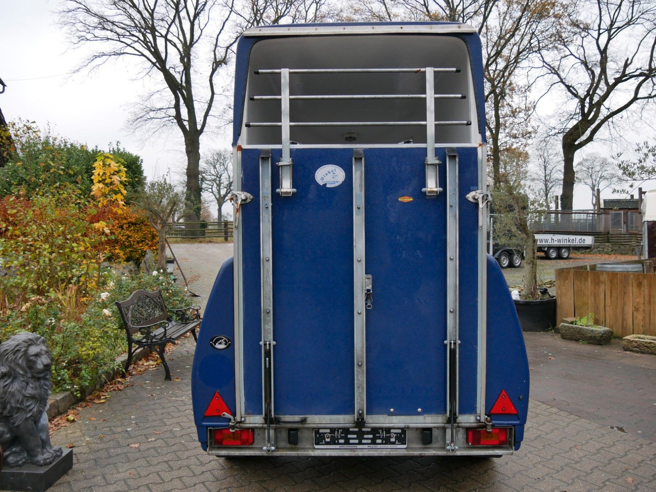 Böckmann Uno schwenkbare Klappe Fohlengitter - Príves na přepravu zvířat: obrázok 2 Böckmann Uno schwenkbare Klappe Fohlengitter - Príves na přepravu zvířat: obrázok 2