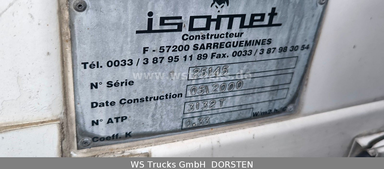 MAN 18.340 Isomet Rohrbahn ( ohne Kühlmaschine ) - Chladirenské nákladné vozidlo: obrázok 4 MAN 18.340 Isomet Rohrbahn ( ohne Kühlmaschine ) - Chladirenské nákladné vozidlo: obrázok 4
