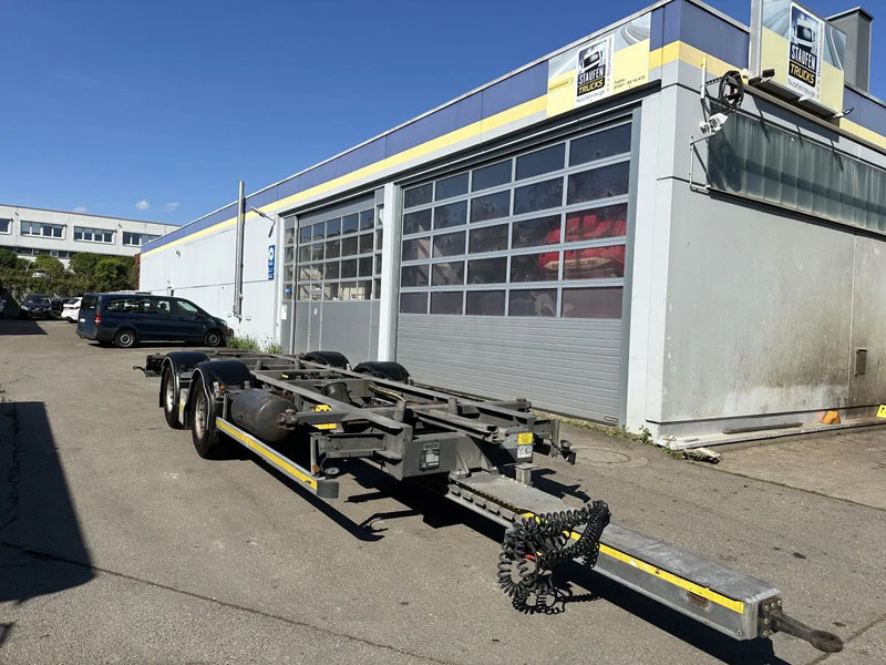 H&W 4 x Tandem Lafette MEGA verzinkt Mitnahmestapl. 7. 3 x Tandem Lafette MEGA verzinkt Mitnahmestapl. 7.82 m - Príves preprava kontajnerov/ Výmenná nadstavba: obrázok 3 H&W 4 x Tandem Lafette MEGA verzinkt Mitnahmestapl. 7. 3 x Tandem Lafette MEGA verzinkt Mitnahmestapl. 7.82 m - Príves preprava kontajnerov/ Výmenná nadstavba: obrázok 3