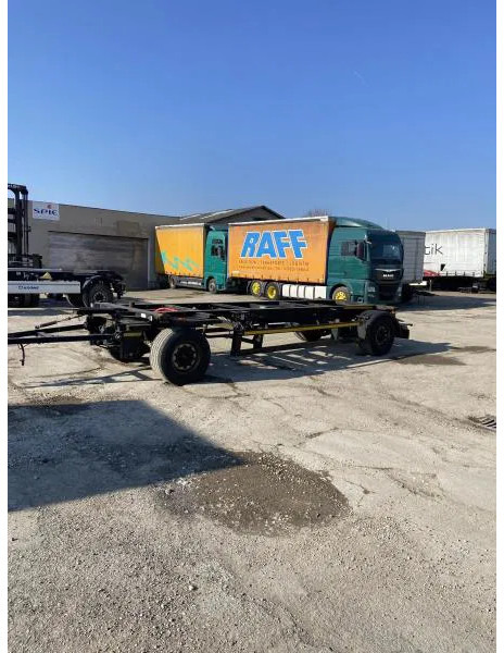 Kögel Lafette JUMBO Drehschemel Lafette 1m Abstellhöhe - Príves preprava kontajnerov/ Výmenná nadstavba: obrázok 2 Kögel Lafette JUMBO Drehschemel Lafette 1m Abstellhöhe - Príves preprava kontajnerov/ Výmenná nadstavba: obrázok 2