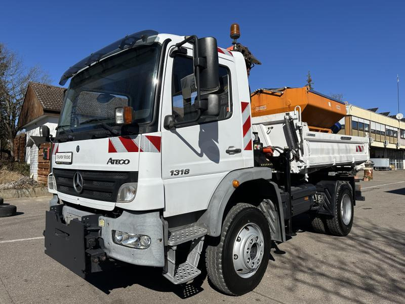 Mercedes 5 x Atego 1318 AK Allrad Kran Palfinger 7001 - Sklápač: obrázok 4 Mercedes 5 x Atego 1318 AK Allrad Kran Palfinger 7001 - Sklápač: obrázok 4