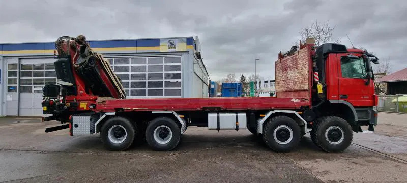 Mercedes-Benz AK 8X8 FASSI 660 EINZELBER SEILWINDE - Auto s hydraulickou rukou: obrázok 2 Mercedes-Benz AK 8X8 FASSI 660 EINZELBER SEILWINDE - Auto s hydraulickou rukou: obrázok 2