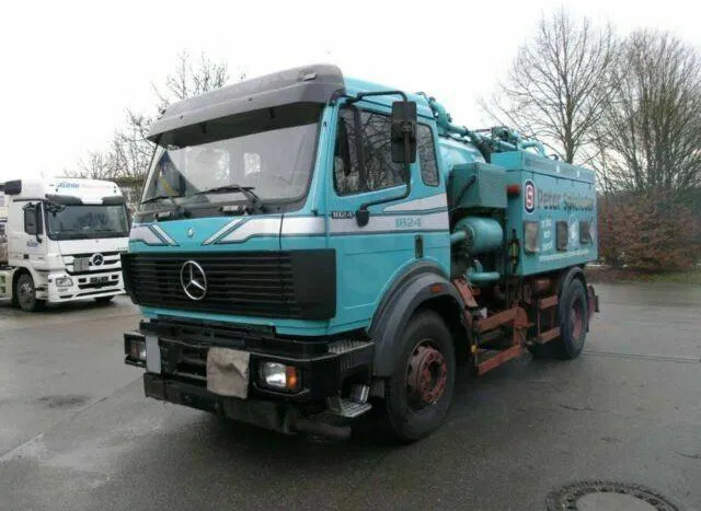 Mercedes-Benz ASSMANN SAUG SPÜL A3 TANK +KOMBIFZ f. Diesel/ Heizöl - Fekálne vozidlo: obrázok 1 Mercedes-Benz ASSMANN SAUG SPÜL A3 TANK +KOMBIFZ f. Diesel/ Heizöl - Fekálne vozidlo: obrázok 1